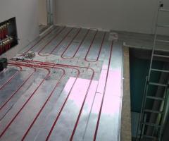 Sausos šildomos grindys