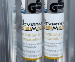 Statybiniai aliuminio bokšteliai – iš sandėlio