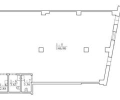 Išnuomojamos 157 kv.m. Kavinės - prekybinės-paslaugų patalpos Naujoji Uosto g,