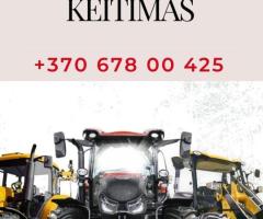 Traktorininko pažymėjimas/ keitimas
