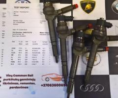 Kuro purkštukai Opel-Astra H 1.7d 74 kw. 0445110175