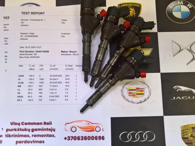 Kuro purkštukai Bmw-118, 318, 325, 525. 0445110209