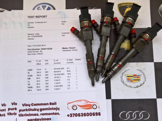 Kuro purkštukai Renault-Grand Scenic,Laguna,Megane,Scenic,Suzuki-Grand Vitara. 0445110230