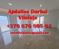 Apdailos darbai Vilniuje - Vidaus-apdaila.eu