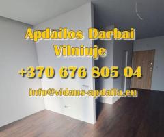 Apdailos darbai Vilniuje - Vidaus-apdaila.eu