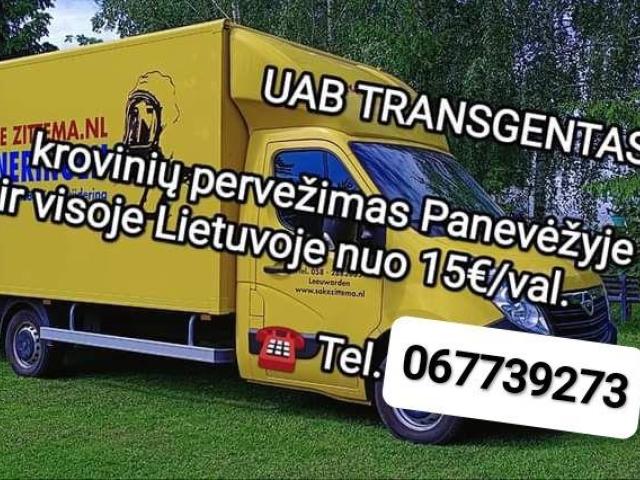 Perkraustymo paslaugos Panevėžyje