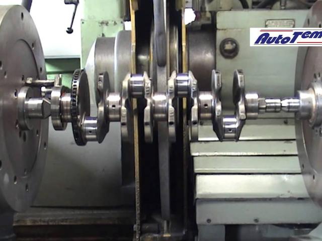 Variklio veleno paviršiaus atnaujinimas