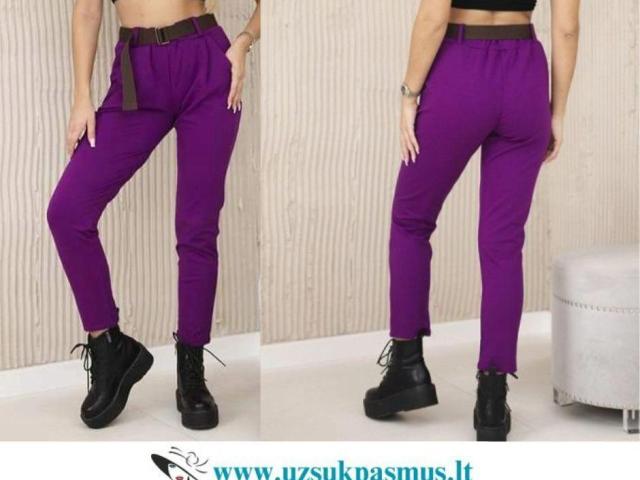 Itališkos Punto Milano audinio kelnės