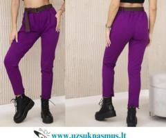 Itališkos Punto Milano audinio kelnės