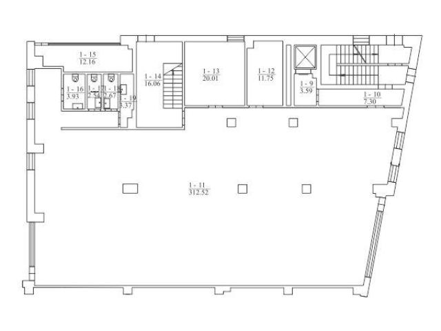 Parduodamos 365,77 kv.m. Patalpos Kavinės – prekybinės - ofiso Naujoji Uosto g.