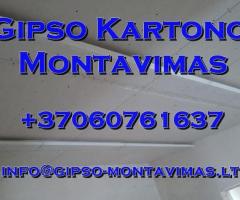Gipso kartono montavimas - gipso-montavimas.lt