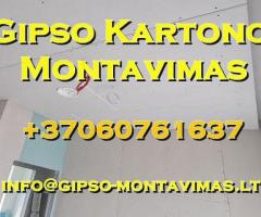 Gipso kartono montavimas - gipso-montavimas.lt