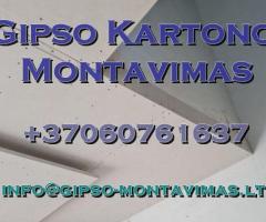 Gipso kartono montavimas - gipso-montavimas.lt