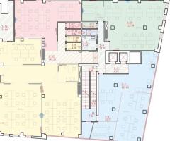 Išnuomojamos biurų patalpos N. Uosto g. Plotas 747 – 117 – 149 – 159 – 178 – 191 – 310 kv.m.