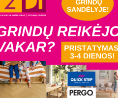 Grindys per 3-4 dienas? Įmanoma!