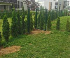 Segmentinės Tvoros, vartai, varteliai montavimas