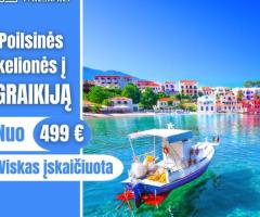 NEPERMOKĖK UŽ KELIONĘ! PIGIOS KELIONĖS! PASKUTINĖ MINUTĖ!