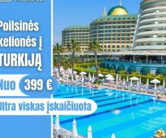 NEPERMOKĖK UŽ KELIONĘ! PIGIOS KELIONĖS! PASKUTINĖ MINUTĖ!