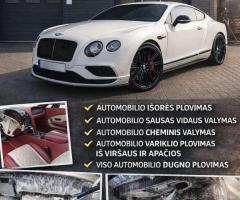 AUTOMOBILIŲ PLOVYKLA VARIKLIŲ PLOVIMAS