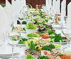 Vestuvės, maistas vestuvėms. Paruošimas, pristatymas