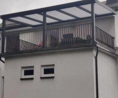 Aliuminio stoginės su integruota vandens nubėgimo sistema