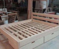 Medinės lovos (Medinių lovų gamyba)