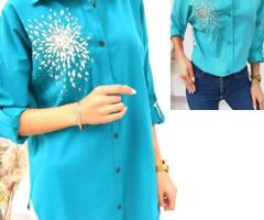 Stilingi marškiniai moterims – komfortas ir elegancija. Dideli dydžiai