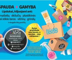 Spaudos ir Reklamos gamyba Lietuvoje VSRG.lt