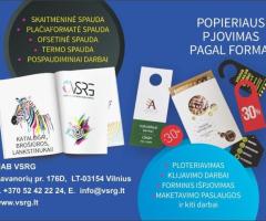 Spaudos ir Reklamos gamyba Lietuvoje VSRG.lt