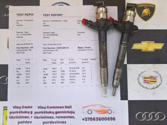 Kuro purkštukai Toyota - Corolla Verso,RAV4. 23670-0R170 (23670-0R020)