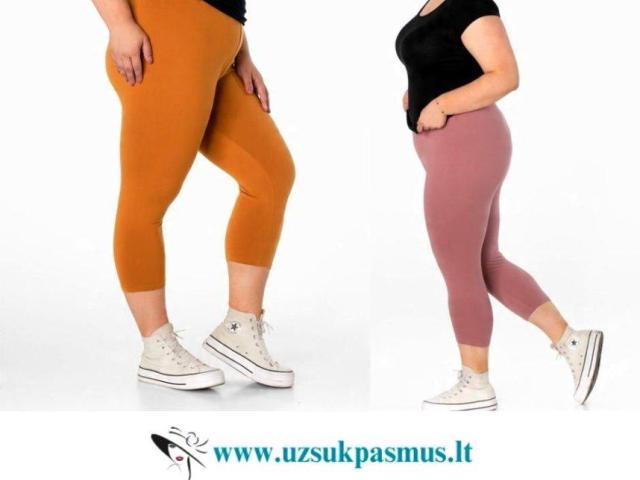 Spalvotos bambukinės tamprės moterims
