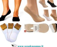 Kojinės, pėdutės moterims, vyrams
