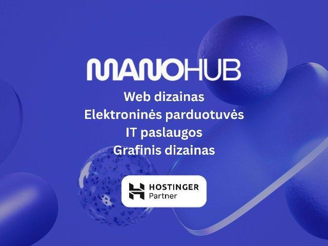 Profesionalių svetainių ir el. parduotuvių kūrimas | Manohub