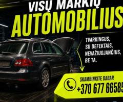 Superkame automobilius visoje Lietuvoje