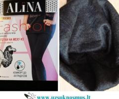 Pėdkelnės su kupranugario vilna