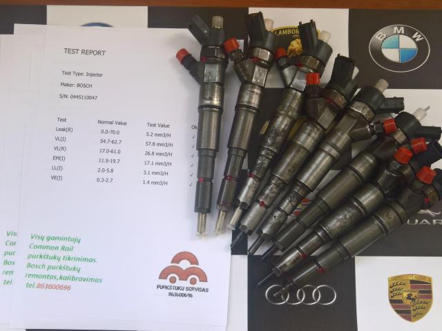 Kuro purkštukai Bmw-330d,530d,730d,Land Rover-Range Rover. 0445110047