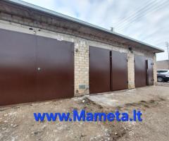 Metaliniai garažo vartai, durys.