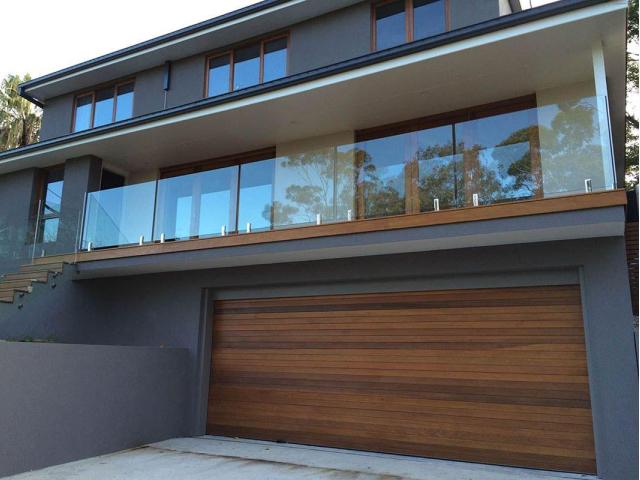 Laiptų, Balkonų Turėklai, Stikliniai Stogeliai