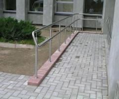 Laiptų, Balkonų Turėklai, Stikliniai Stogeliai